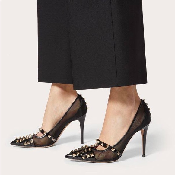 NIB Authentic Valentino Rockstud Alcove Pump 100mm - Picture 16 of 16